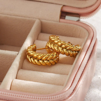 [Gaonasi]Arabella Braid Earrings
