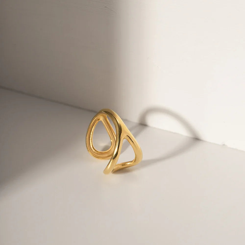 [Gaonasi]Jackie Twisted Band Ring