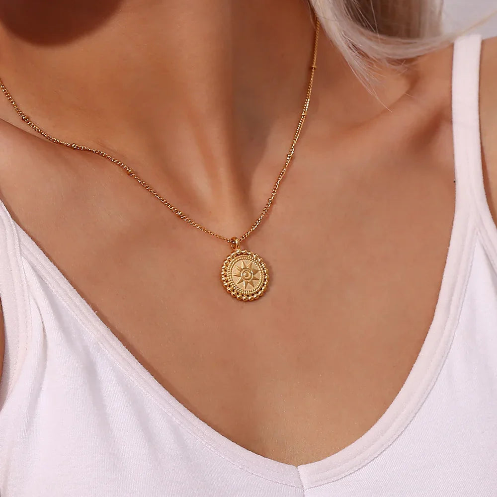 [Gaonasi]Starlight Gold Pendant