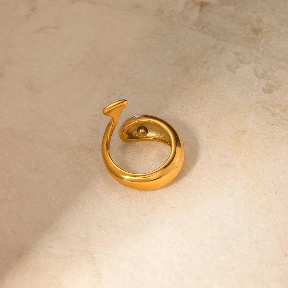 [Gaonasi]Etta Gold Serpent Ring