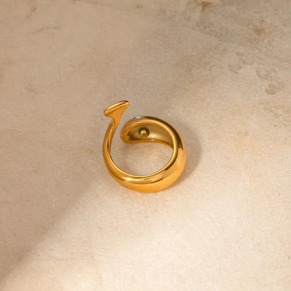 [Gaonasi]Etta Gold Serpent Ring