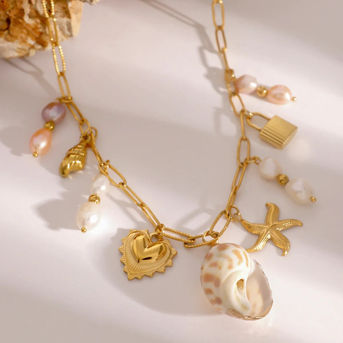 [Gaonasi]Pacific Freshwater Pearl Necklace