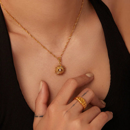[Gaonasi]Solana Gold Necklace
