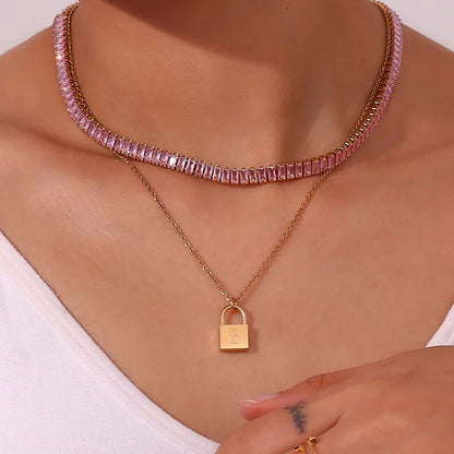 [Gaonasi]Zora Diamond Necklace