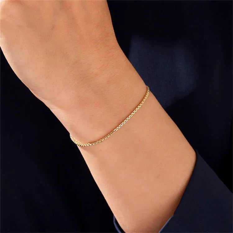 [Gaonasi]Victoria Gold Chain Bracelet