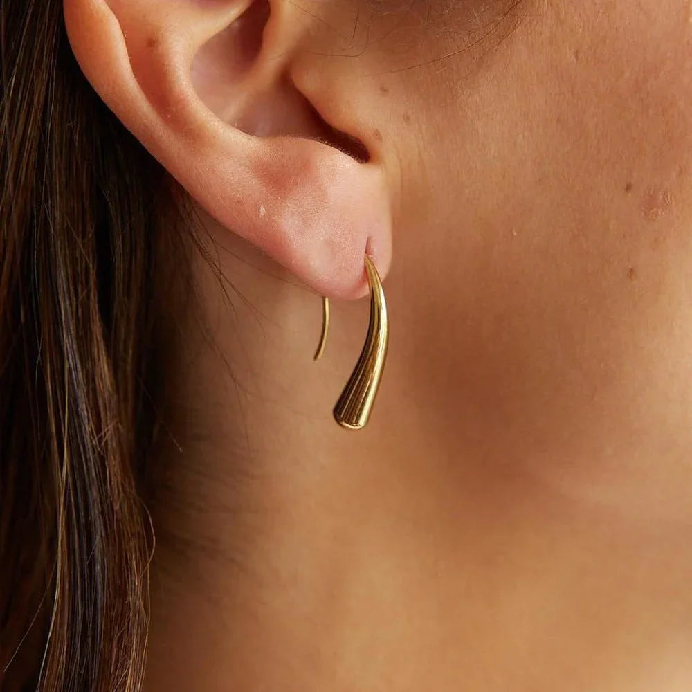 [Gaonasi]Tina Gold Earrings