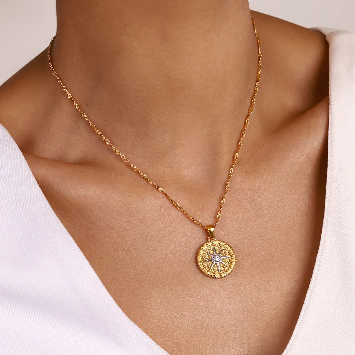 [Gaonasi]Parker Gold Star Pendant
