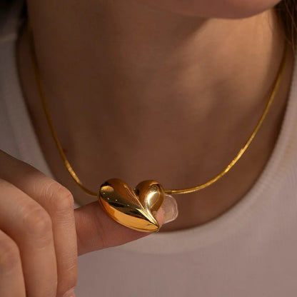 [Gaonasi]Dorothea Heart Necklace