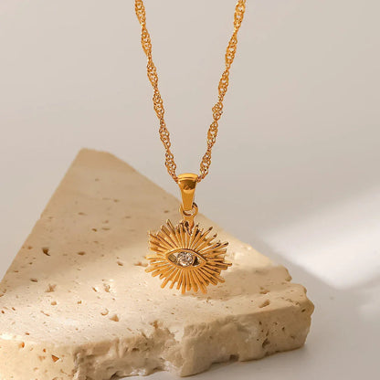 [Gaonasi]Solana Gold Necklace