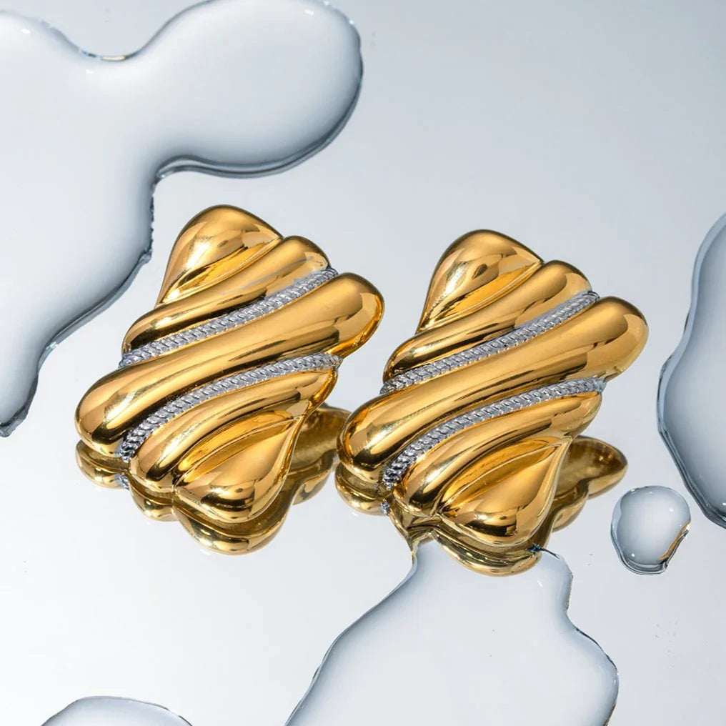[Gaonasi]Pippa Gold Earrings