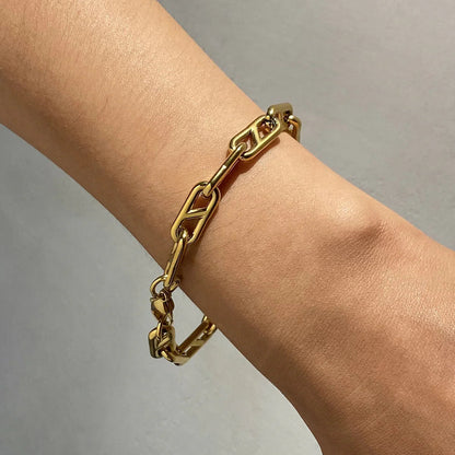 [Gaonasi]Melissa Gold Chain Bracelet
