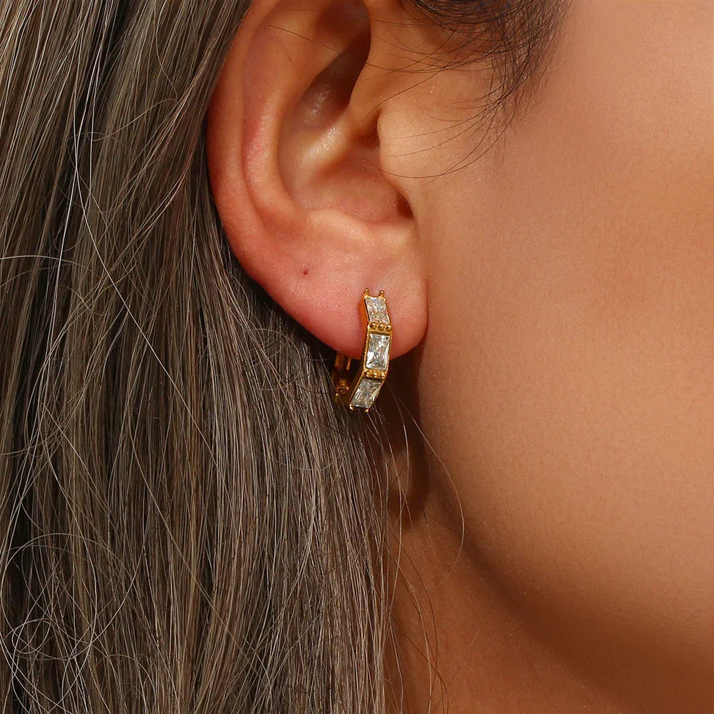 [Gaonasi]Elira Diamond Earrings