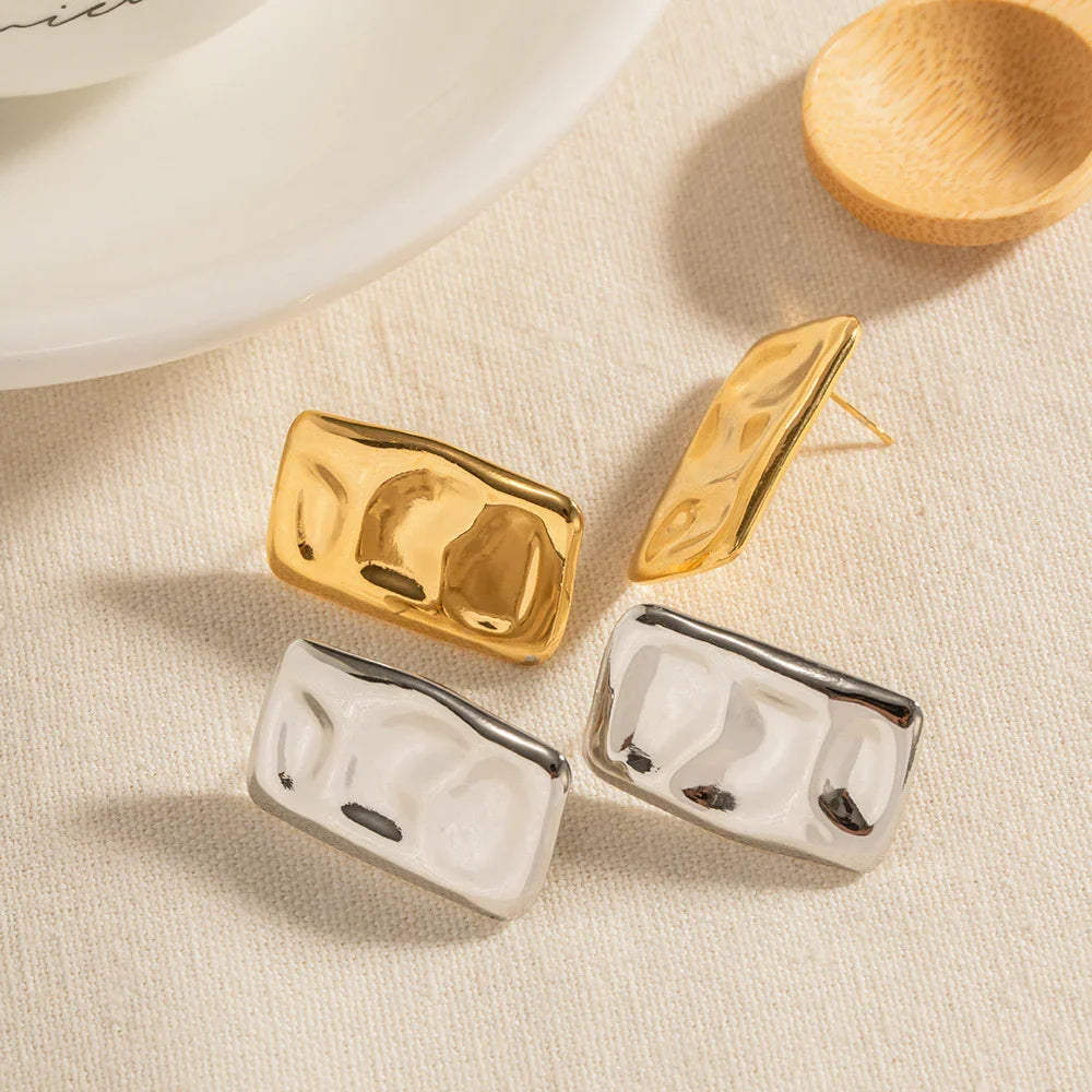 [Gaonasi]Geraldine Gold Earrings