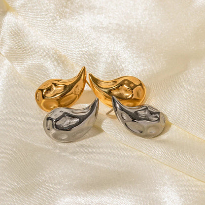 [Gaonasi]Raven Vintage Teardrop Earrings