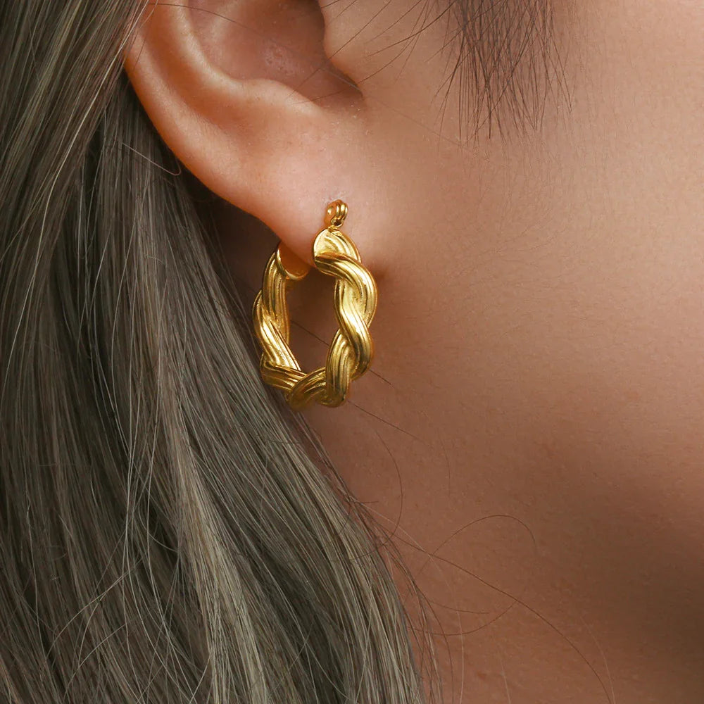 [Gaonasi]Layla Hoop Earrings
