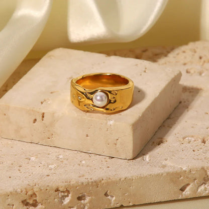 [Gaonasi]Cerulia Freshwater Pearl Ring
