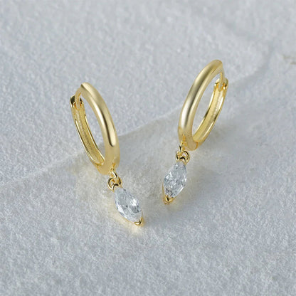 [Gaonasi]Lacey Diamond Hoops