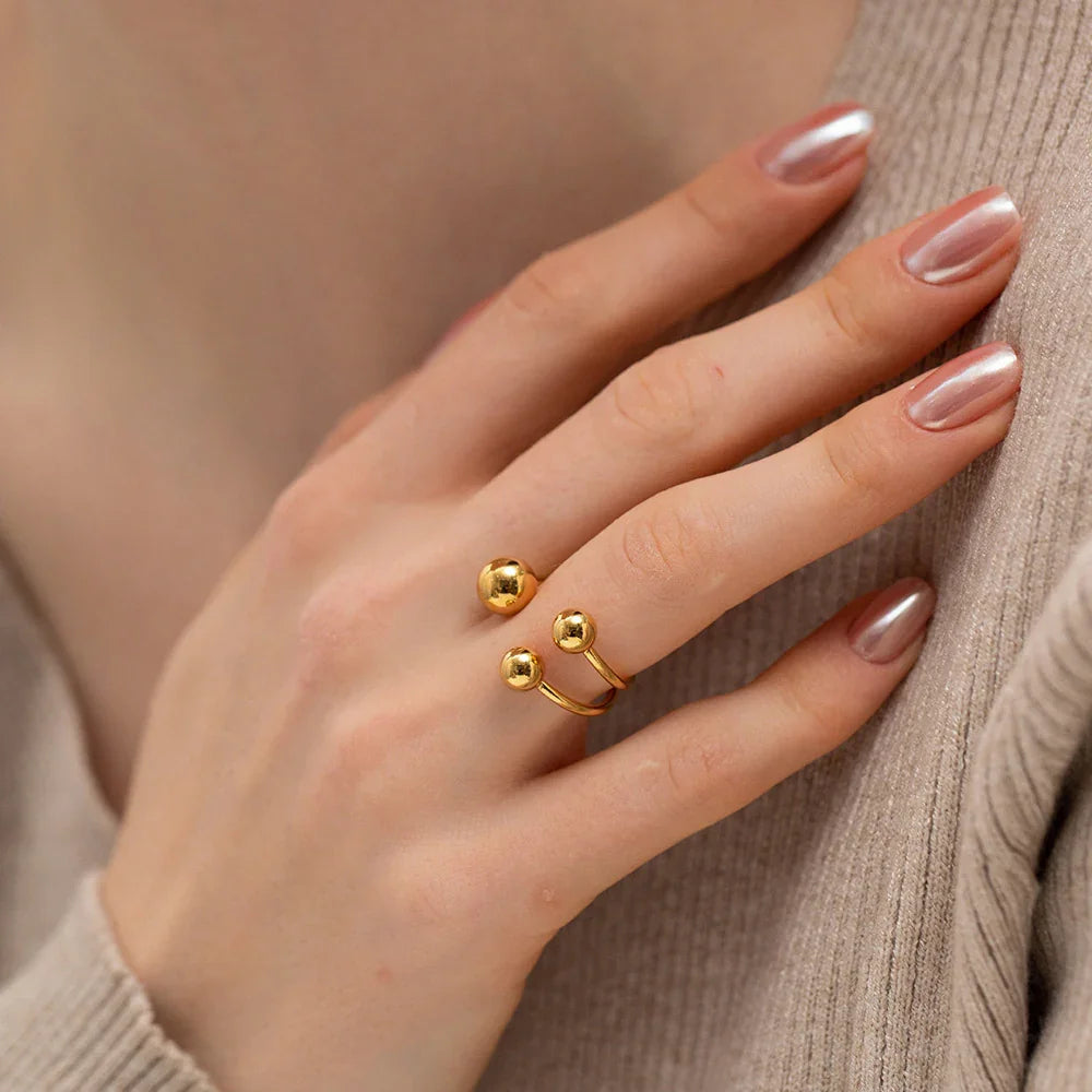 [Gaonasi]Pluto's Orbit Gold Ring
