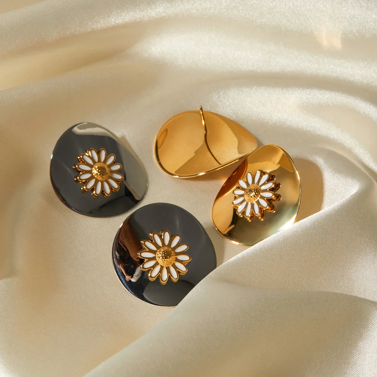 [Gaonasi]Georgiana Gold Earrings