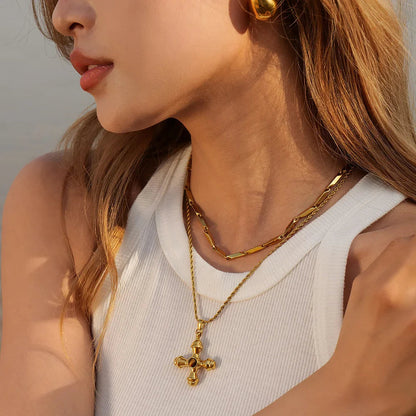 [Gaonasi]Della Gold Necklace