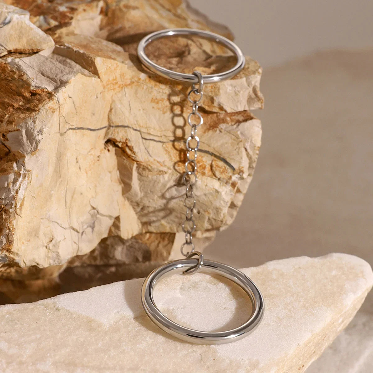 [Gaonasi]Bridget Chain Stacked Ring