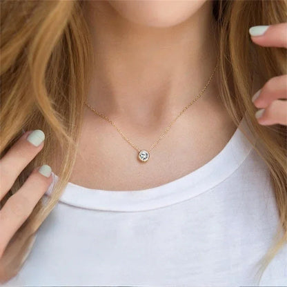 [Gaonasi]Amelia Birthstone Necklace