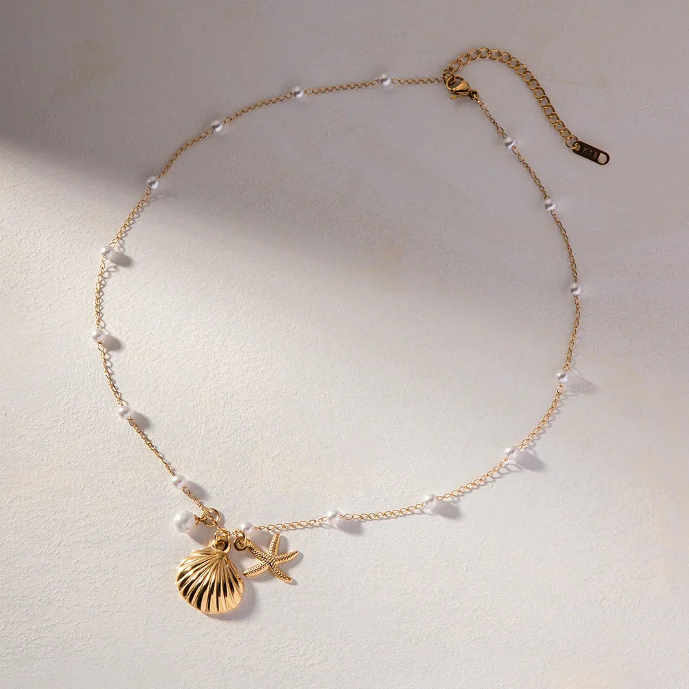 [Gaonasi]Rebecca Freshwater Pearl Necklace