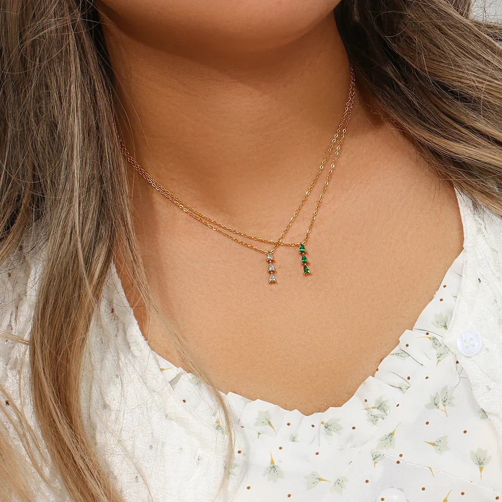 [Gaonasi]Alana Diamond Necklace