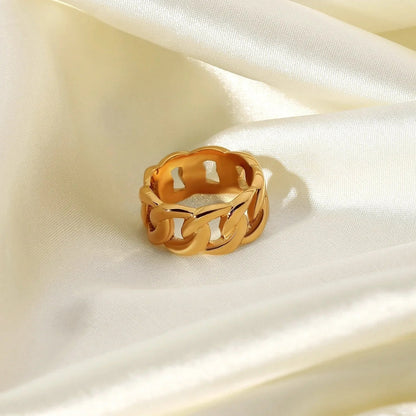 [Gaonasi]Splendor Gold Ring