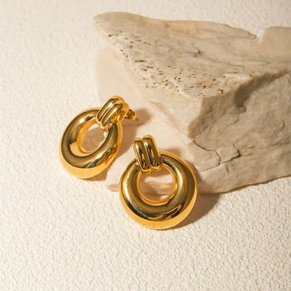 [Gaonasi]Lynora Gold Earrings