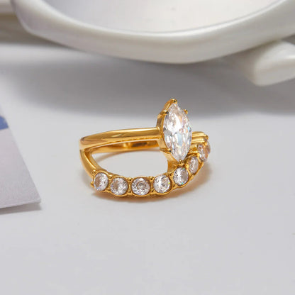 [Gaonasi]Calina Marquise Diamond Ring