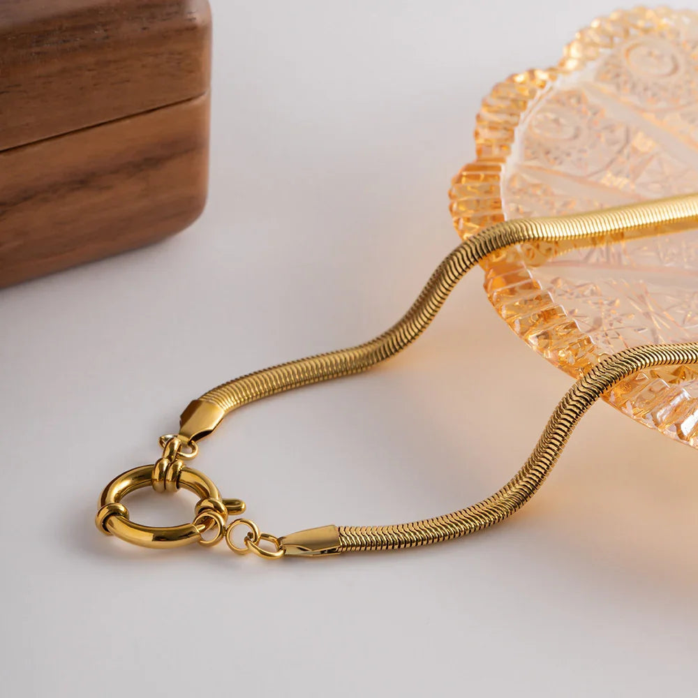 [Gaonasi]Gabriella Gold Necklace