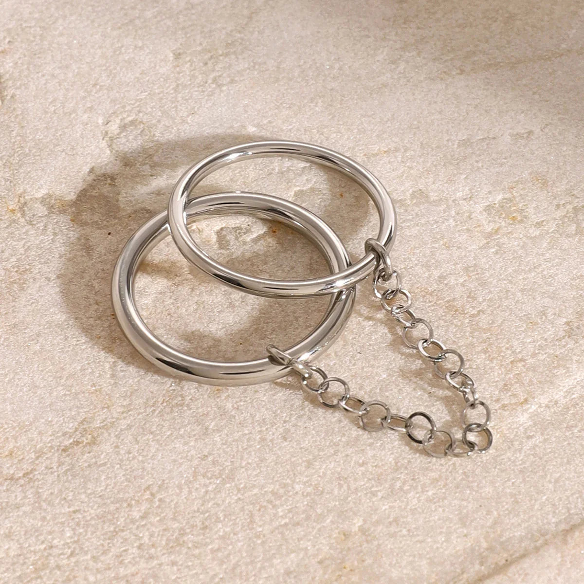 [Gaonasi]Bridget Chain Stacked Ring