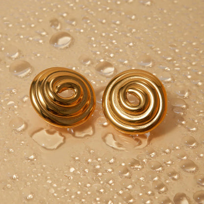 [Gaonasi]Eliah Gold Earrings