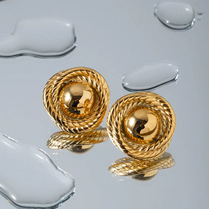[Gaonasi]Ariadne Gold Earrings