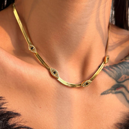 [Gaonasi]Faunne Gold Necklace