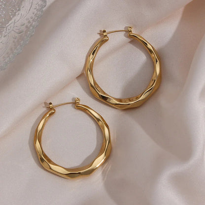 [Gaonasi]Aire Hoop Earrings