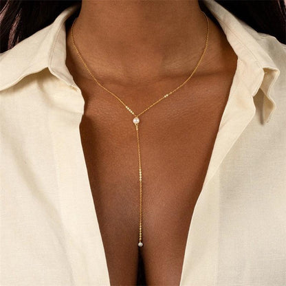 [Gaonasi]Beatrice Pearl Tassel Necklace