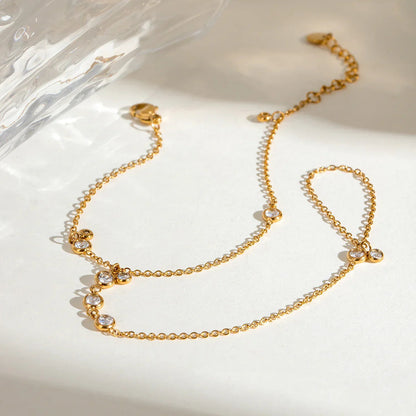 [Gaonasi]Elina Diamond Hand Chain