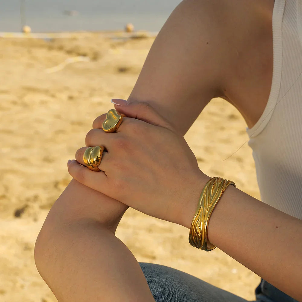 [Gaonasi]Delia Gold Ring
