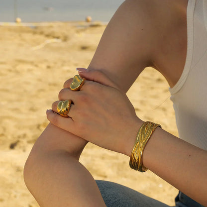 [Gaonasi]Delia Gold Ring