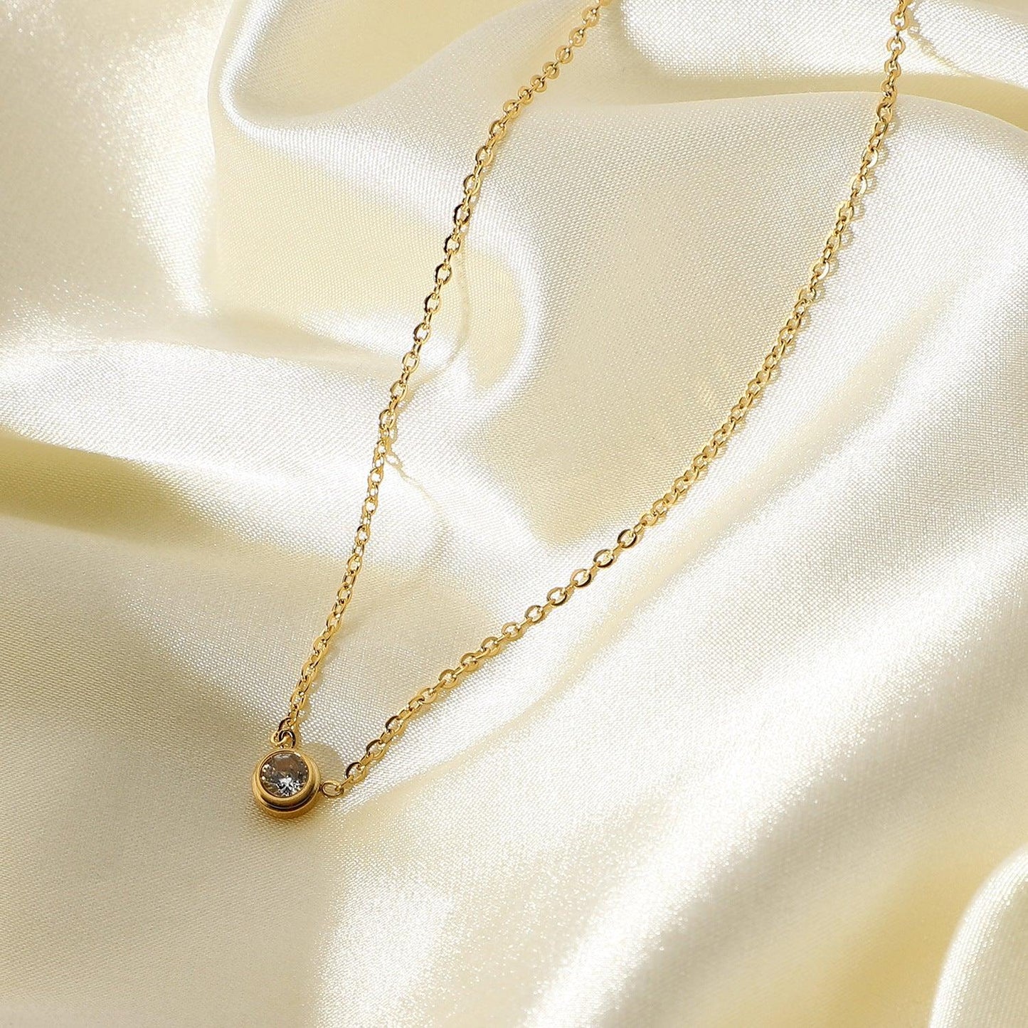 [Gaonasi]Kira Gold Necklace