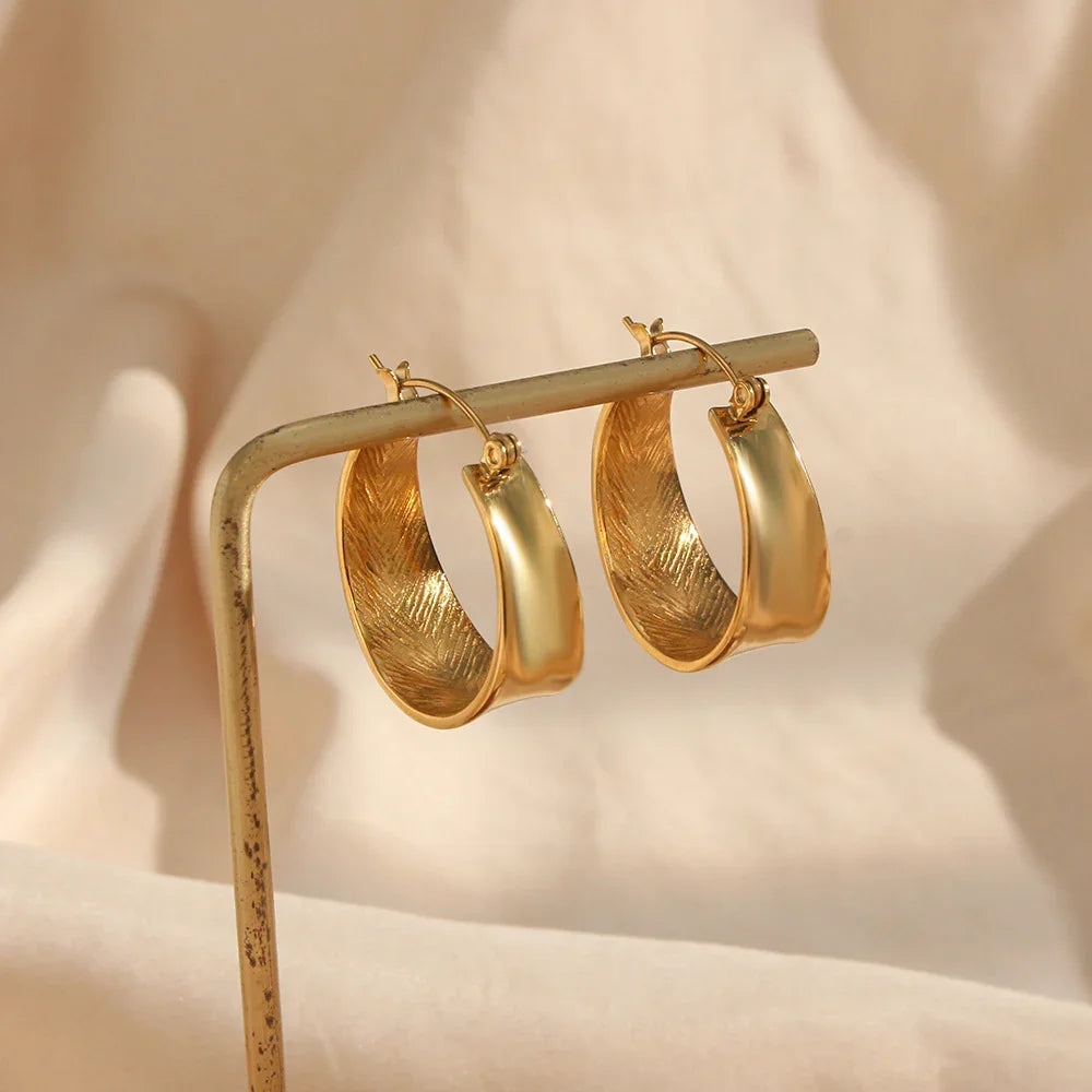 [Gaonasi]Lyla Hoop Earrings