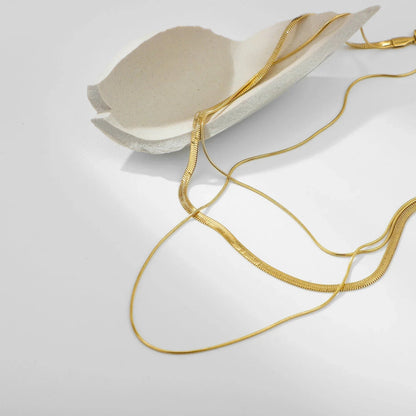 [Gaonasi]Zafina Gold Necklace