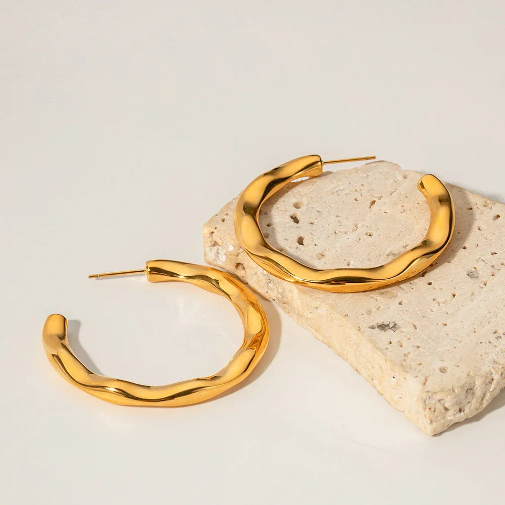 [Gaonasi]Riley Gold Earrings