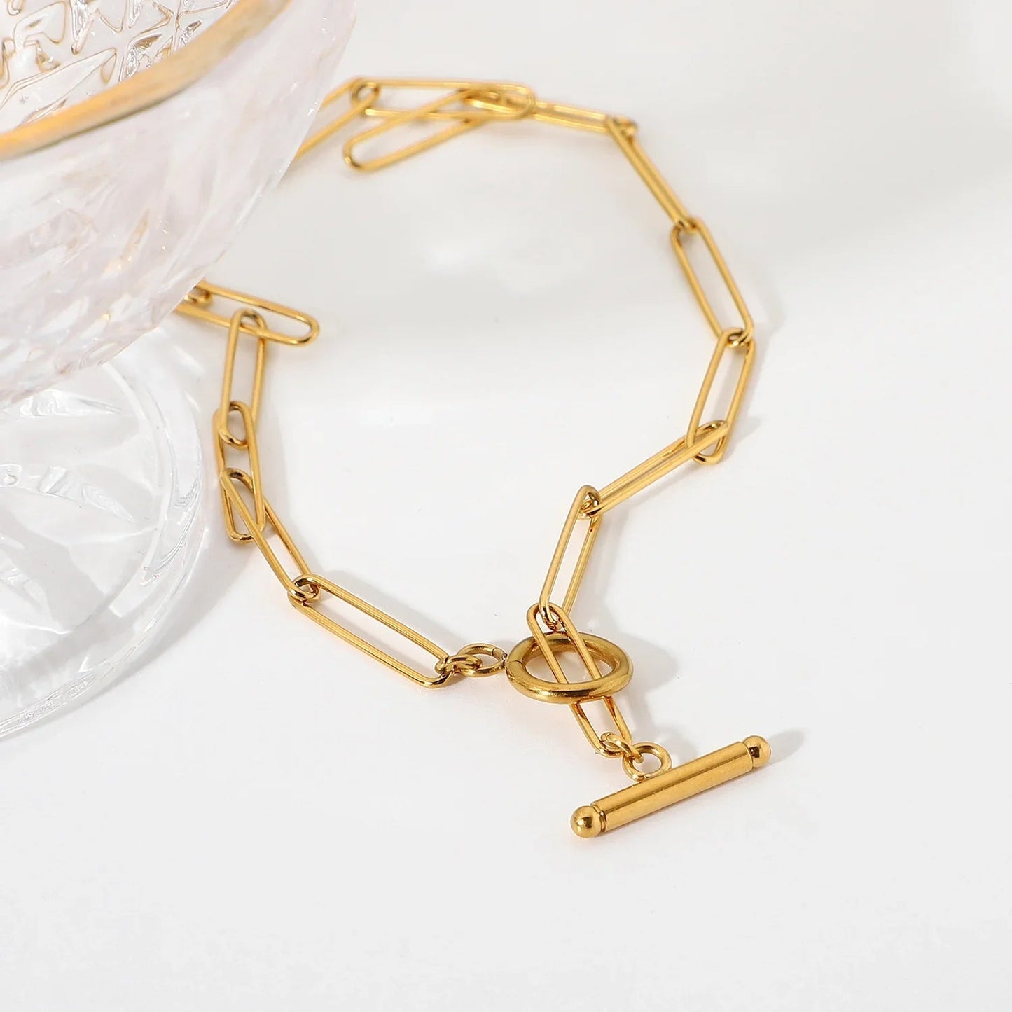 [Gaonasi]Joyce Gold Necklace