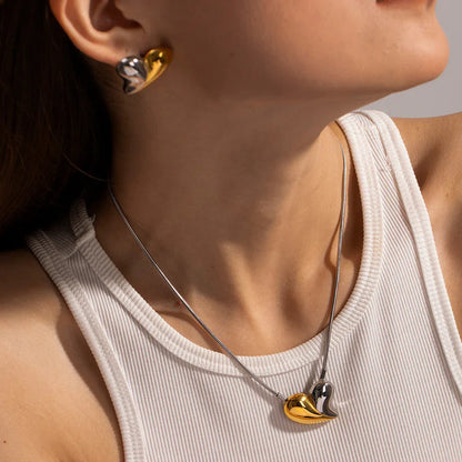[Gaonasi]Dorothea Heart Necklace