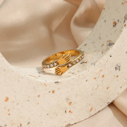 [Gaonasi]Amaryllis Gold Ring