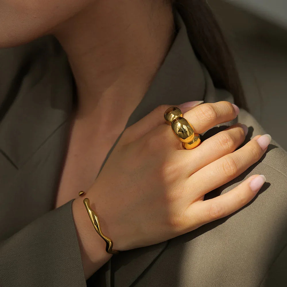 [Gaonasi]Eloise Gold Ring