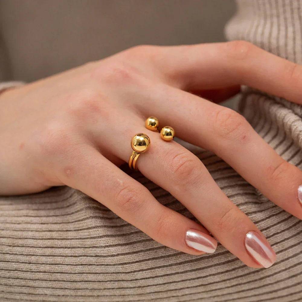 [Gaonasi]Pluto's Orbit Gold Ring